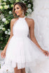 'Oriana' Halter Neck Backless Dress - Celes Fashion